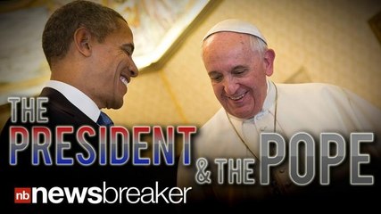 THE PRESIDENT MEETS THE POPE: In First-Ever Meeting, Obama asks Pontiff "Pray for My Family"