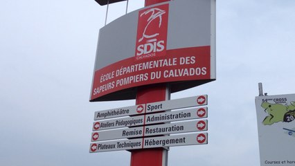 Jean Galfione accueille le relais des pompiers