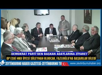 Uluocak, CHP Adayı Mustafa Fazlıoğlu'na başarılar diledi