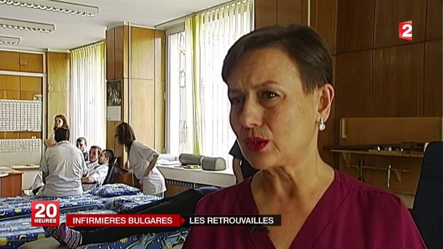 Cécilia Attias retrouve les infirmières bulgares libérées de Libye