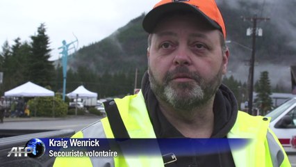 USA/glissement de terrain: poursuite des opérations de secours