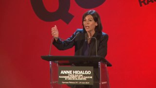 Discours d'Anne Hidalgo : le dernier meeting de la campagne