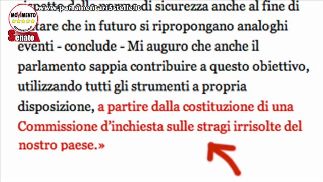 Paglini (M5S): Giustizia per le vittime della Moby Prince, subito la commissione d'inchiesta - MoVimento 5 Stelle