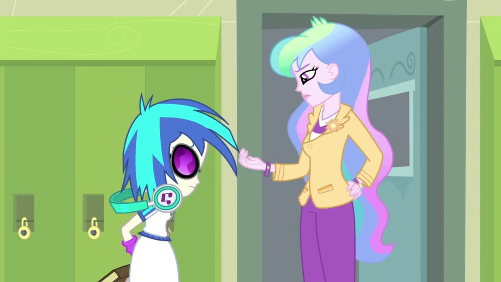 MLP Equestria Girls 2 . Rainbow Rocks EXCLUSIVE Movie Clip 'Music