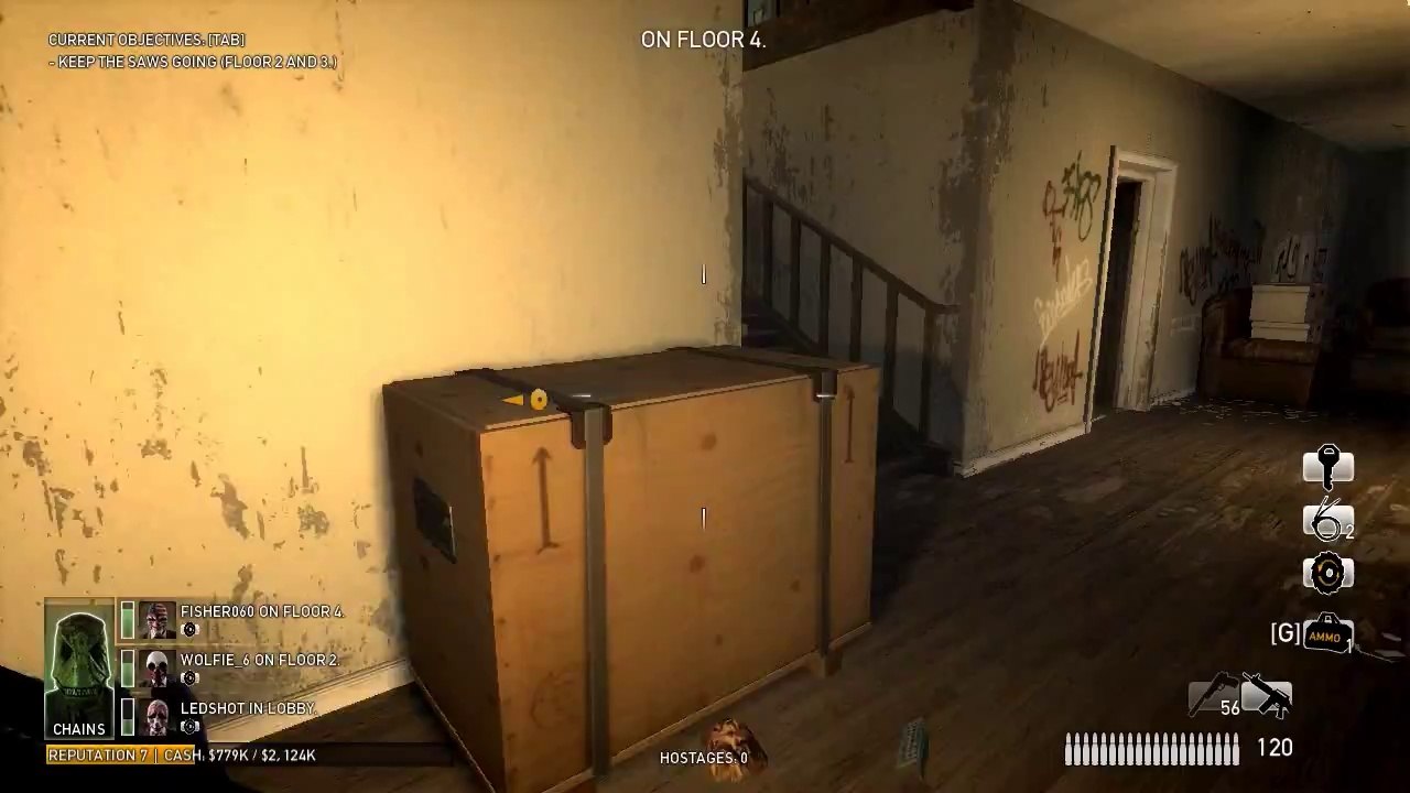 Lets Play PAYDAY The Heist Episode 7 Featuring Wolfie (Max Settings)