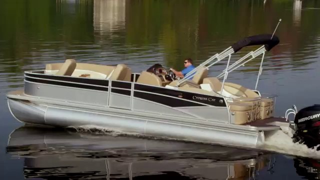 Cayman Cypress Cay Pontoon 866-395-3052 Personal Pontoon Boats