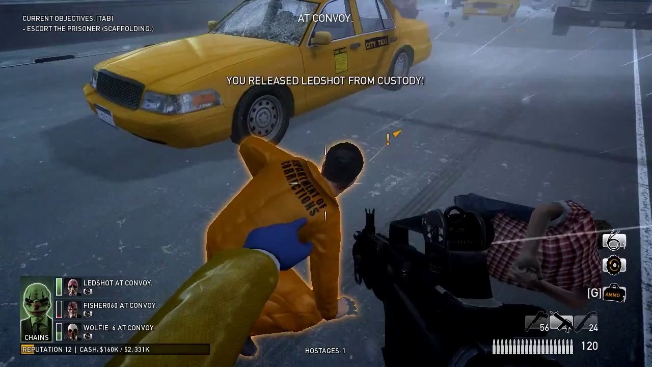 Lets Play PAYDAY The Heist Episode 11 Featuring Wolfie (Max Settings)