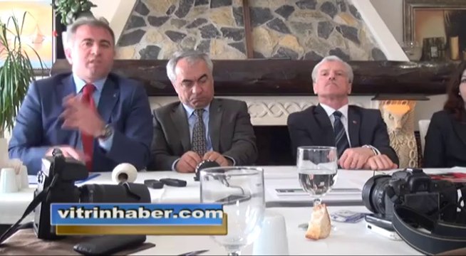 sinop ak parti il başkanı cengiz tokmak ve ak parti milletvekili mehmet ersoy