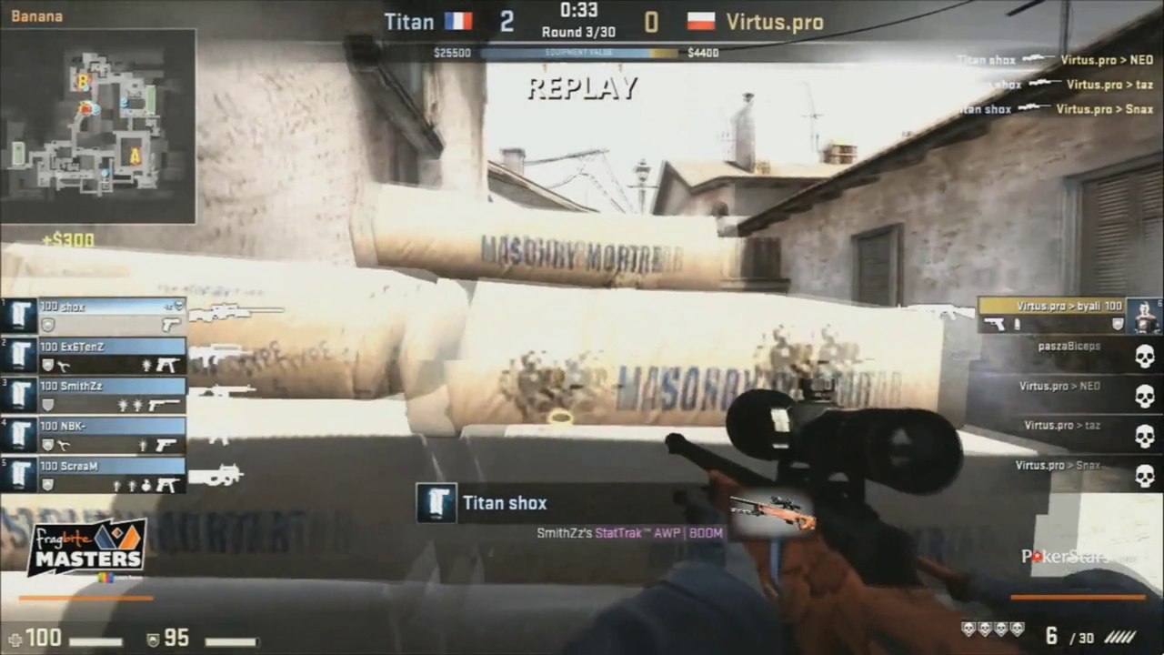 shox vs Virtus.Pro - Fragbite Masters - Official stream