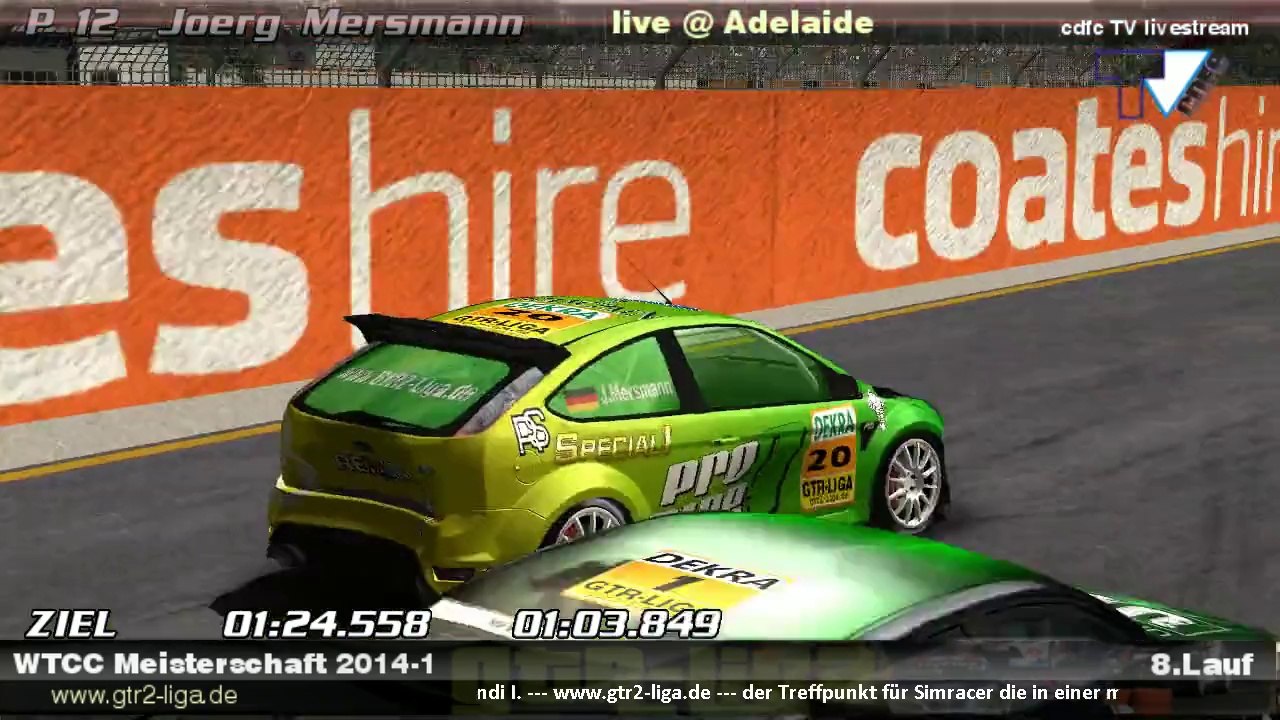 GTR-Liga WTCC 2014-1 8.Lauf