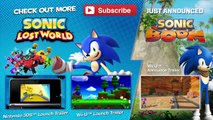 Sonic Lost World Legend of Zelda Trailer