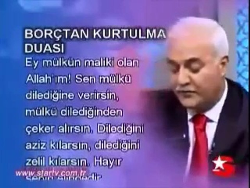Nihat Hatipoglu Borçlular ve Borçtan Kurtulmak İçin Okunacak Dua