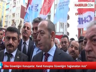 Ülke Güvenliğini Konuşanlar, Kendi Konuşma Güvenliğini Sağlamaktan Aciz"