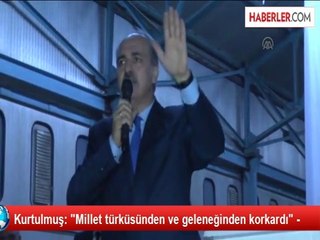 Kurtulmuş: "Millet türküsünden ve geleneğinden korkardı" -