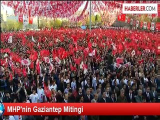 MHP'nin Gaziantep Mitingi