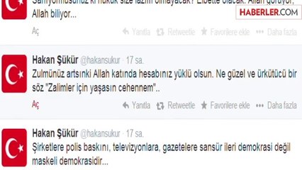 Şükür Twitter'dan Eleştirdi: Maskeli Demokrasi