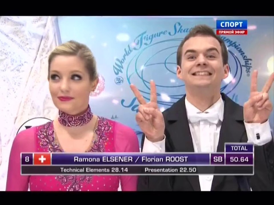 WC 2014 	Ramona ELSENER / Florian ROOST SD