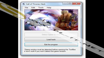 100% Working Call of Thrones Hack [Any OS]