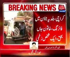 Woman killed in Karachi firing