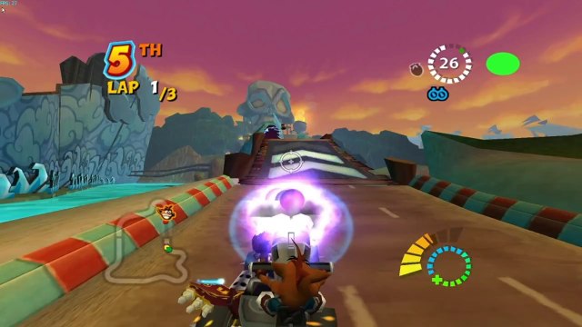 Crash Tag Team Racing HD on Dolphin Emulator (Widescreen Hack) part1