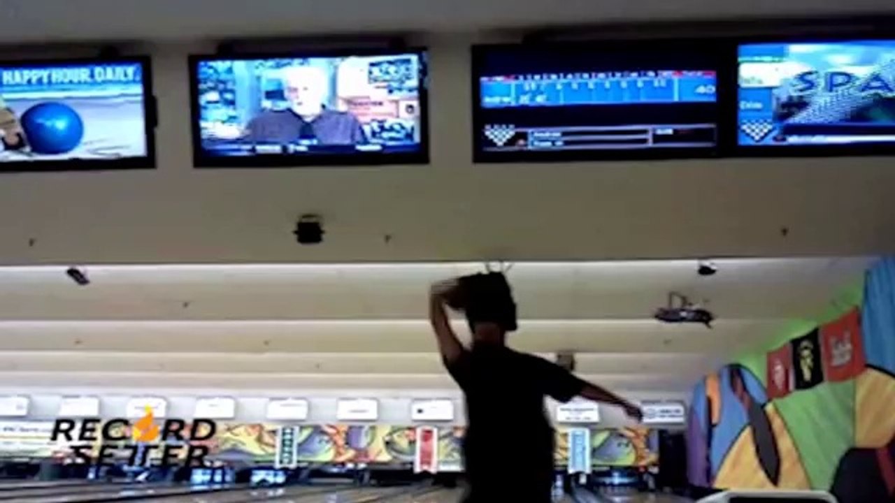 World Record  Highest Backwards Bowling Score
