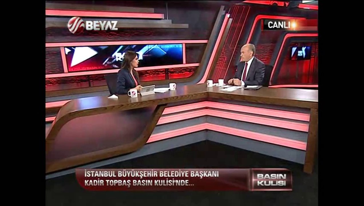 Başkan Kadir Topbaş Beyaz TV'ye konuk oldu - 1. BÖLÜM