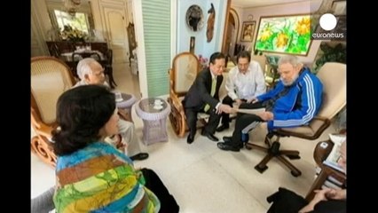 Recent pictures of ex-Cuba leader Fidel Castro