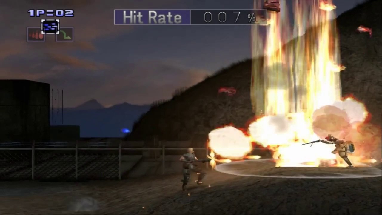 Contra Shattered Soldier HD on PCSX2 Emulator (Widescreen)