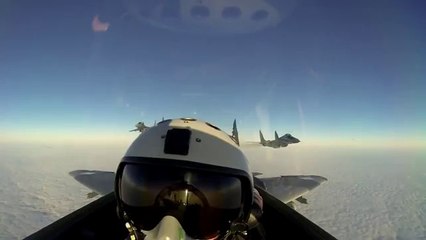 Savaş Uçağından Muhteşem Görüntüler