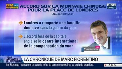 Marc Fiorentino: Accord sur le Yuan: "C'est un tournant pour le marché des changes" - 28/03