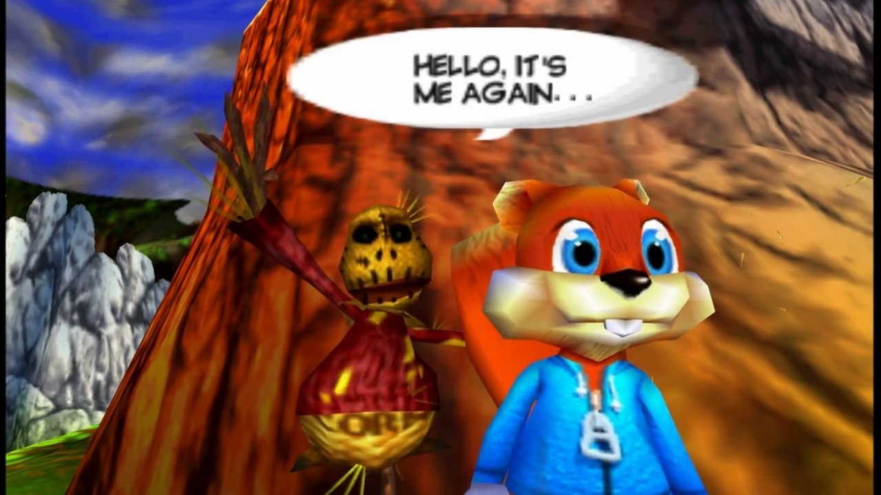 Conkers Bad Fur Day HD on Project64 Emulator (Widescreen Hack)