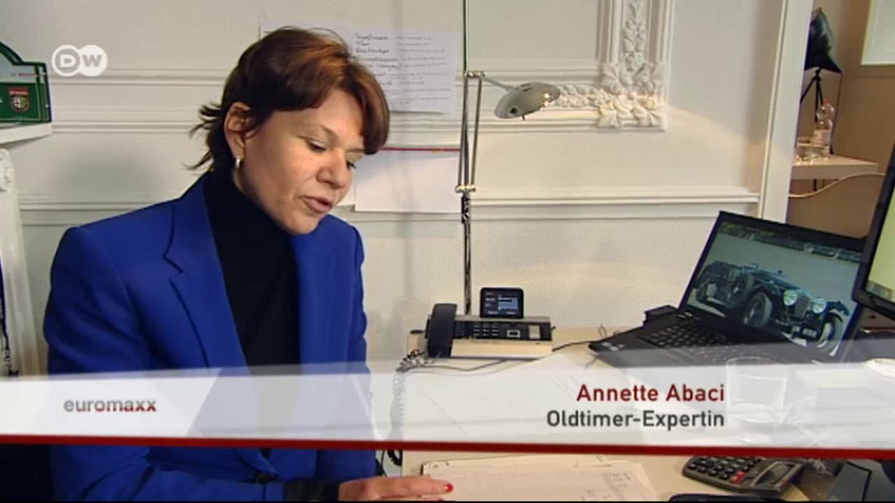Die oldtimerhändlerin annette abaci | euromaxx