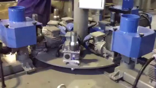 Tamiş Döner Tabla Polisaj Makinası-Rotary Table Polishing Machine