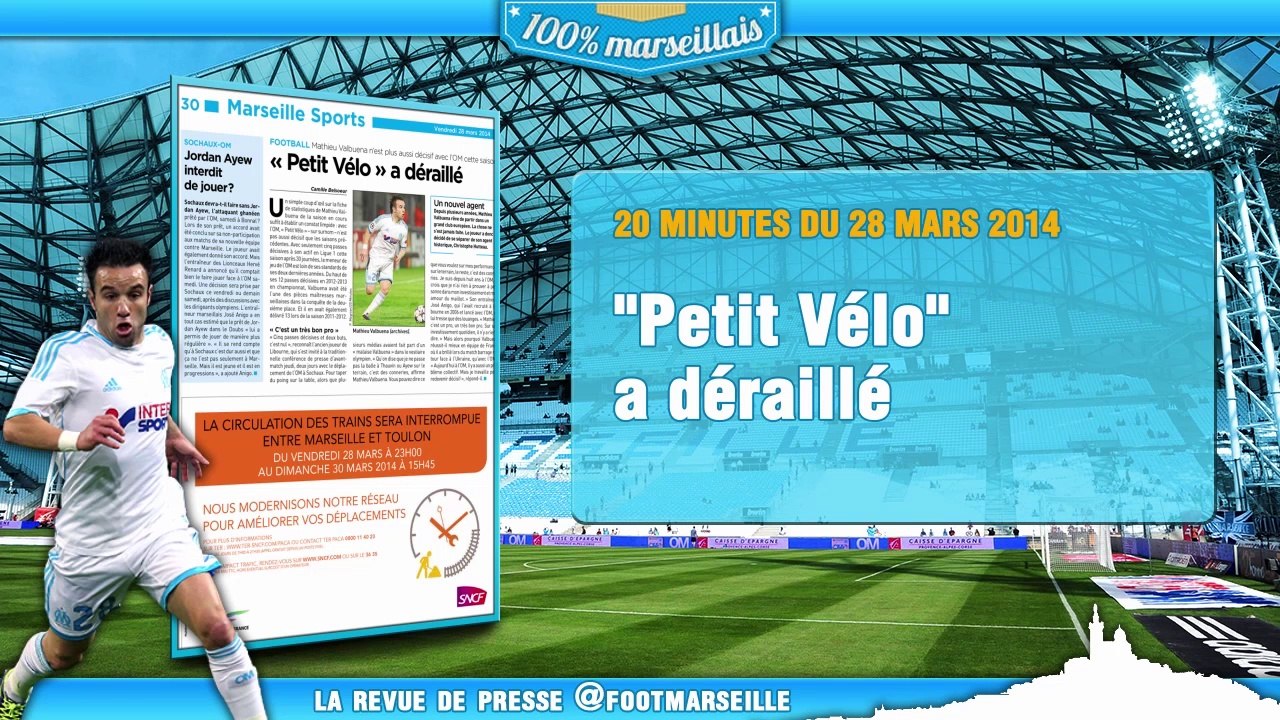 Valbuena déraille, Labrune le défend... La revue de presse Foot Marseille !