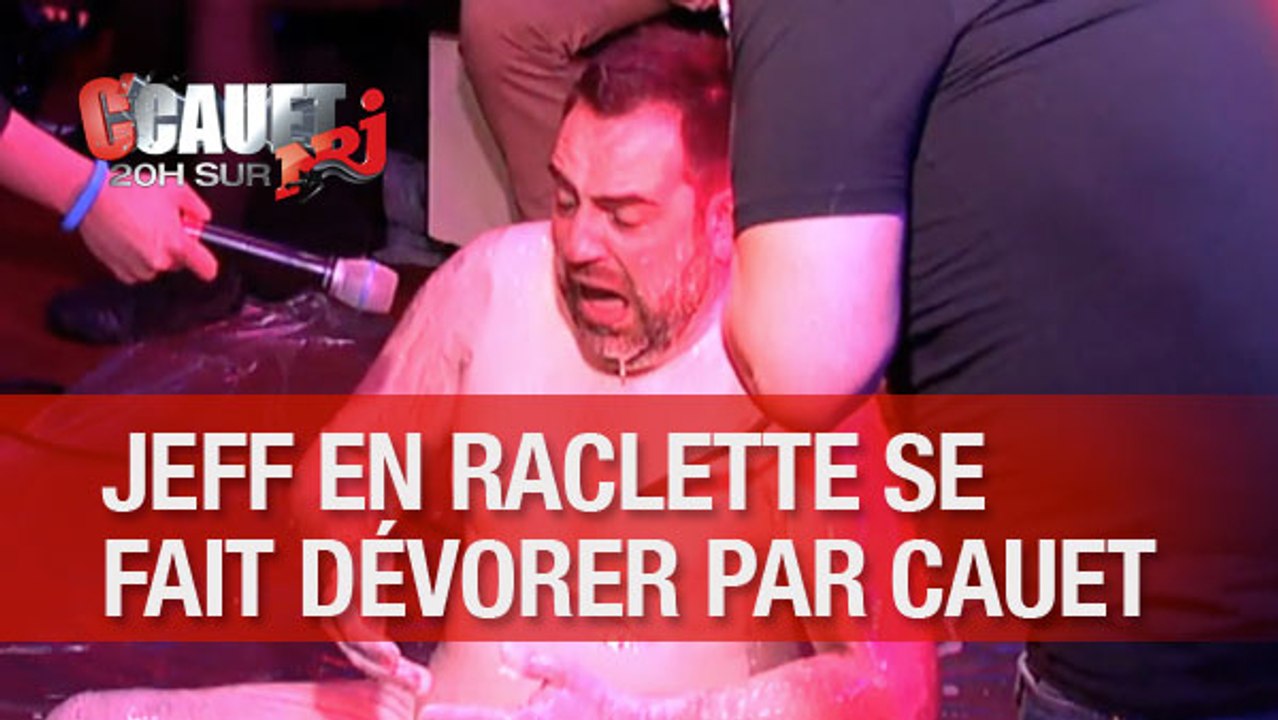 Jeff en raclette se fait bouffer par toute l'équipe !!
