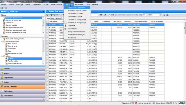 EBP Gestion Commerciale Open Line : Assistant de mise à jour