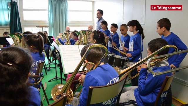 Saint-Brieuc. La classe orchestre de l'école de la Vallée en concert