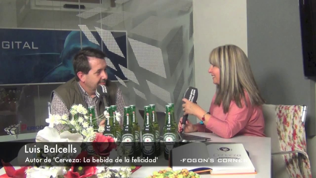 Luis Balcells, autor de 'Cerveza: la bebida de la felicidad'. 27-3-2014