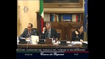 Roma - Servitù militari, audizione Sindaco Decimomannu (27.03.14)