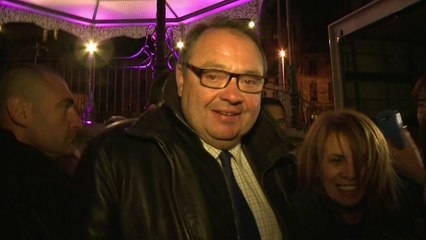 Marseille: dernier meeting du socialiste Patrick Mennucci