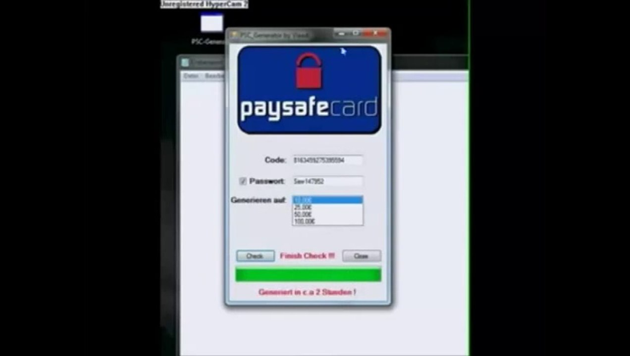 March 2014 Paysafecard Generator