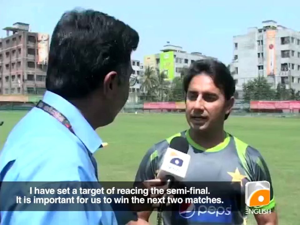 Saeed Ajmal's Target