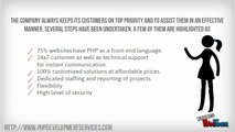 PHP Development Services - A Leading Web Development Company