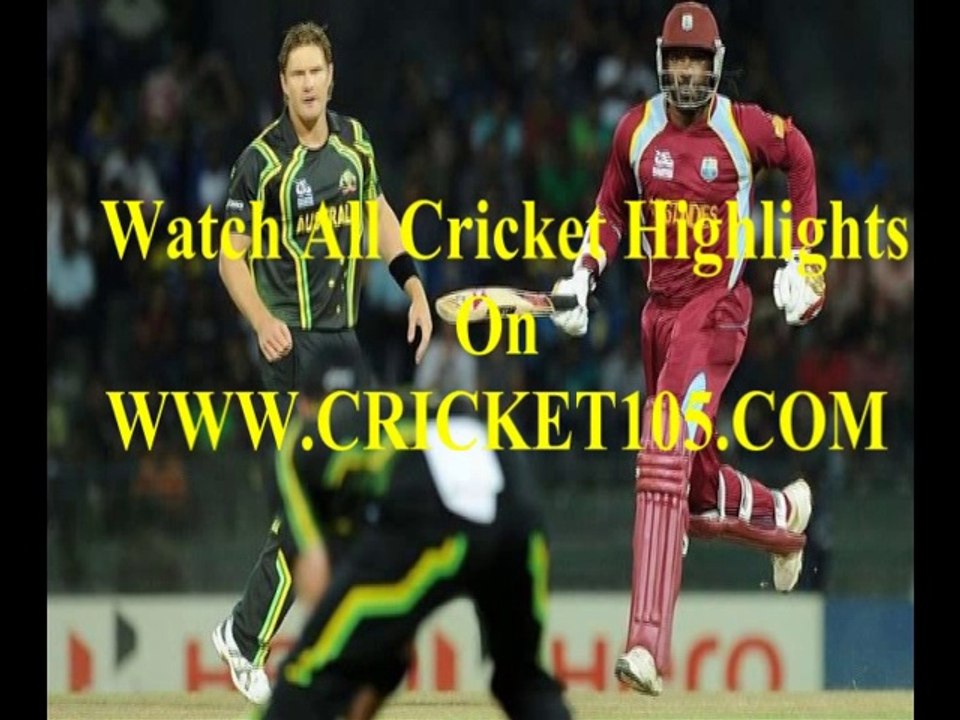 AUS v WI Highlights