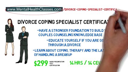 Divorce Coping Specialist Certification