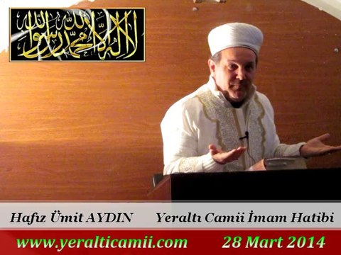 Cuma Vaaz'ı Yeraltı Camii İmam Hatibi / Hafız Ümit AYDIN