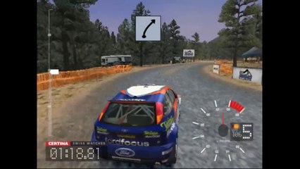 Colin McRae Rally 3 on PCSX2 Emulator