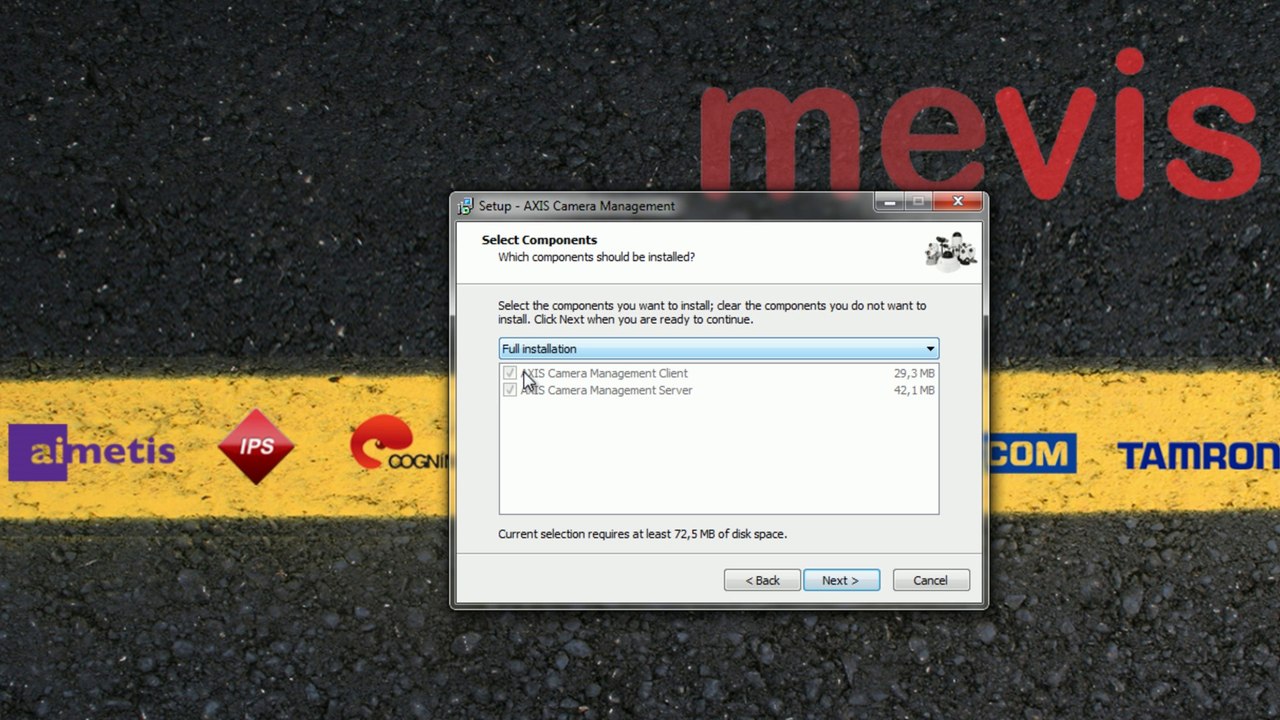 Axis Camera Management Kurulum Videosu