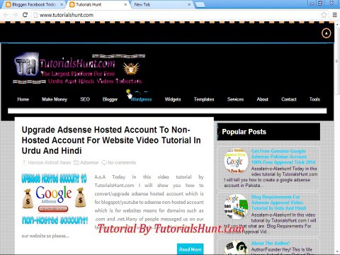 Part 2-Blogger SEO Full Course Training In Urdu And Hindi Video Tutorial