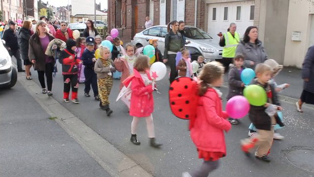 Cambrai : les élèves de l'école Saint-Roch ont défilé pour le carnaval